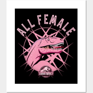 Jurassic World - All Female Posters and Art